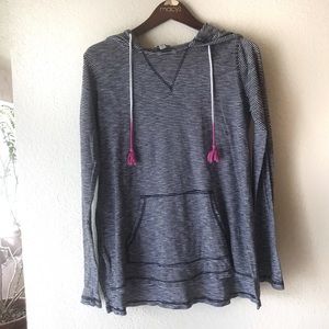 Lucky Brand | Lucky Lotus Striped Hoodie Boho